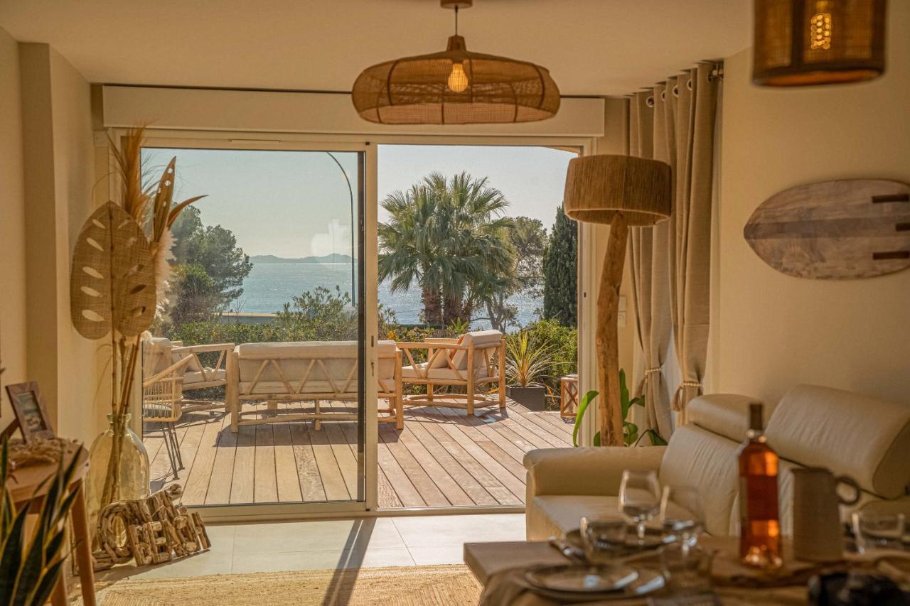 Logement Vue Mer Splendide - Situe A 50 Metres Du Bord De Mer Et 2 Minutes Des Plages - Bandolina Buitenkant foto