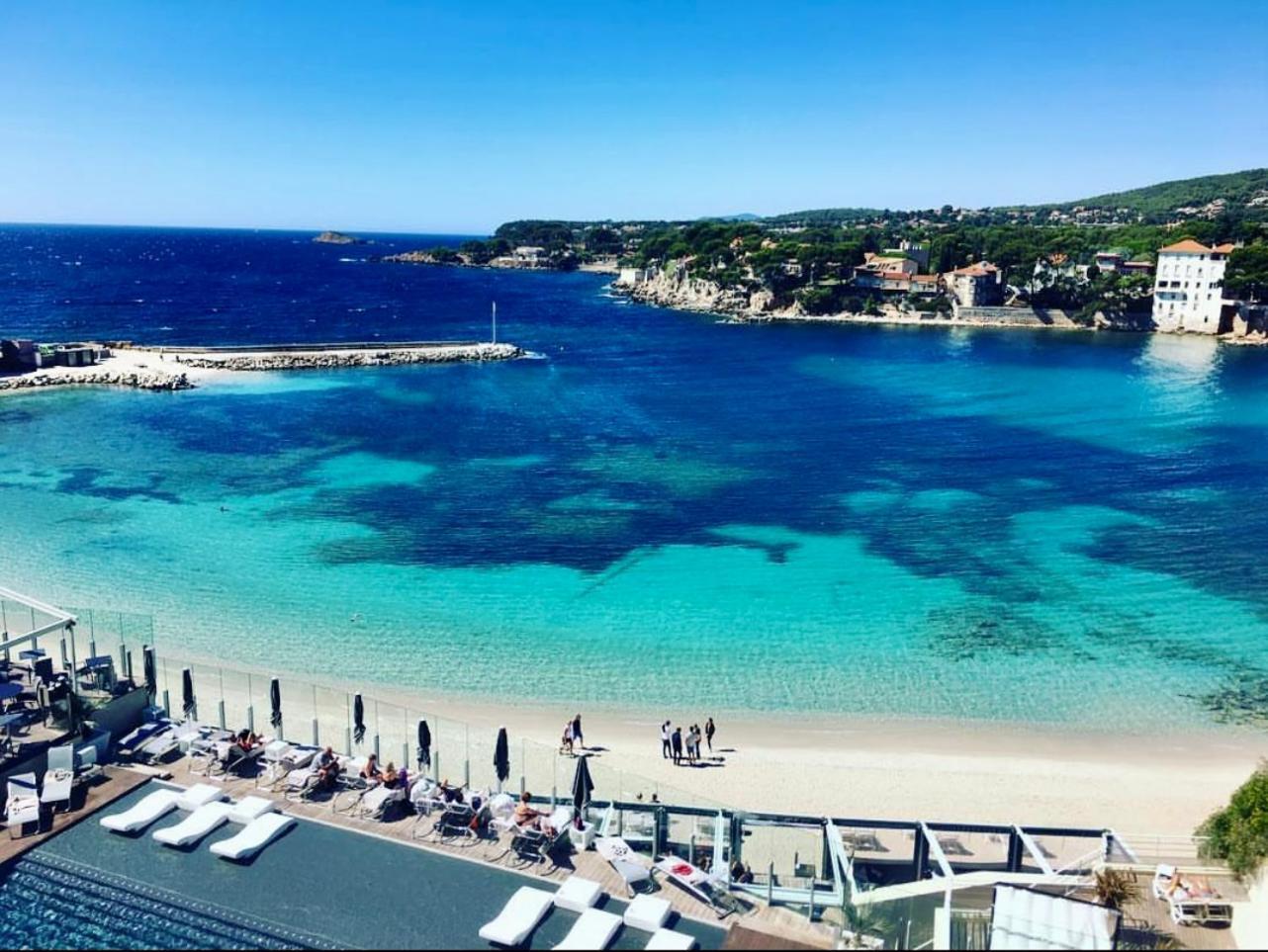 Logement Vue Mer Splendide - Situe A 50 Metres Du Bord De Mer Et 2 Minutes Des Plages - Bandolina Buitenkant foto