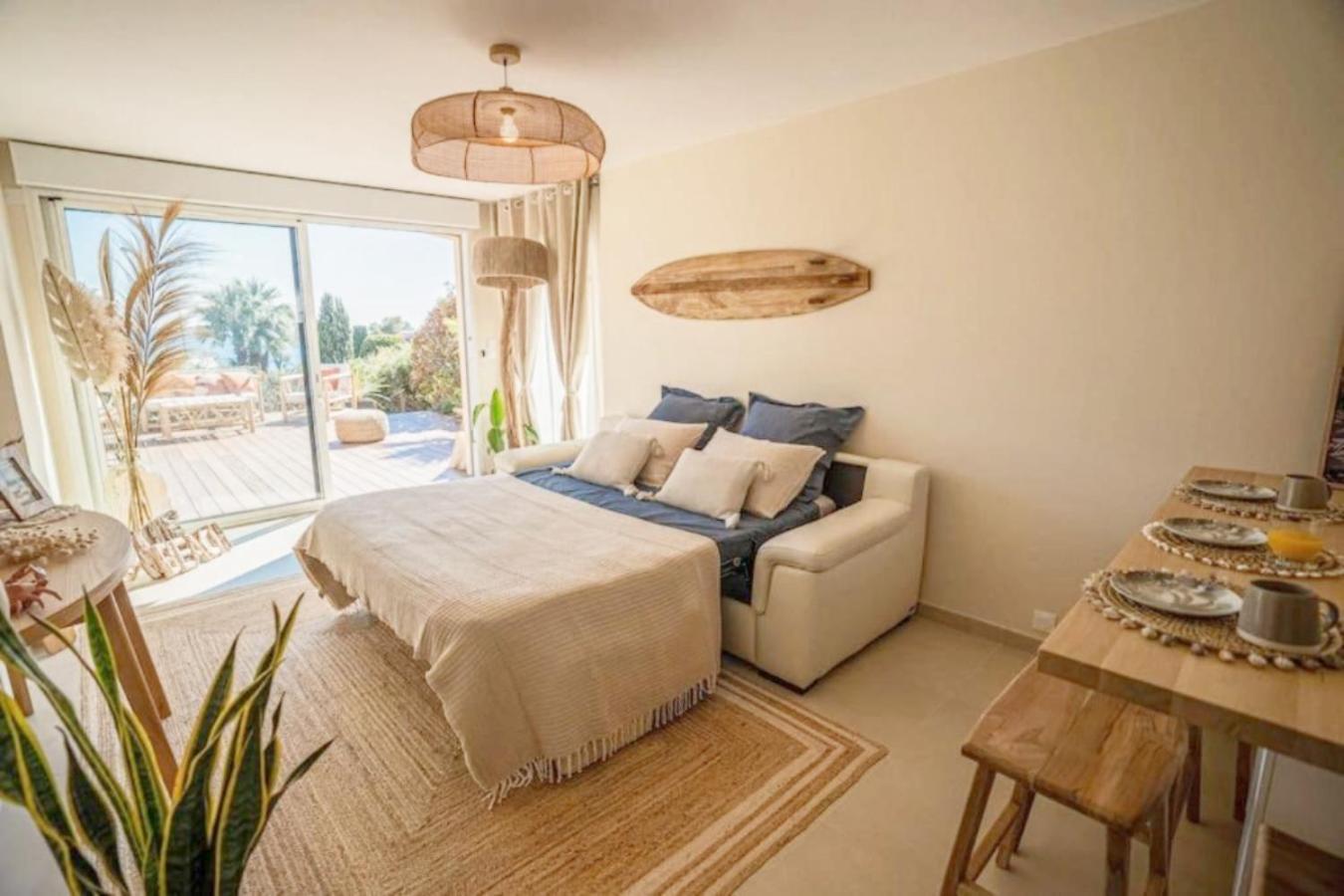 Logement Vue Mer Splendide - Situe A 50 Metres Du Bord De Mer Et 2 Minutes Des Plages - Bandolina Buitenkant foto