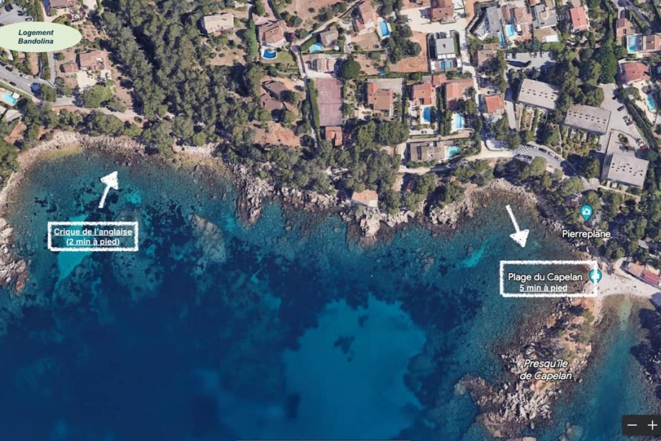 Logement Vue Mer Splendide - Situe A 50 Metres Du Bord De Mer Et 2 Minutes Des Plages - Bandolina Buitenkant foto