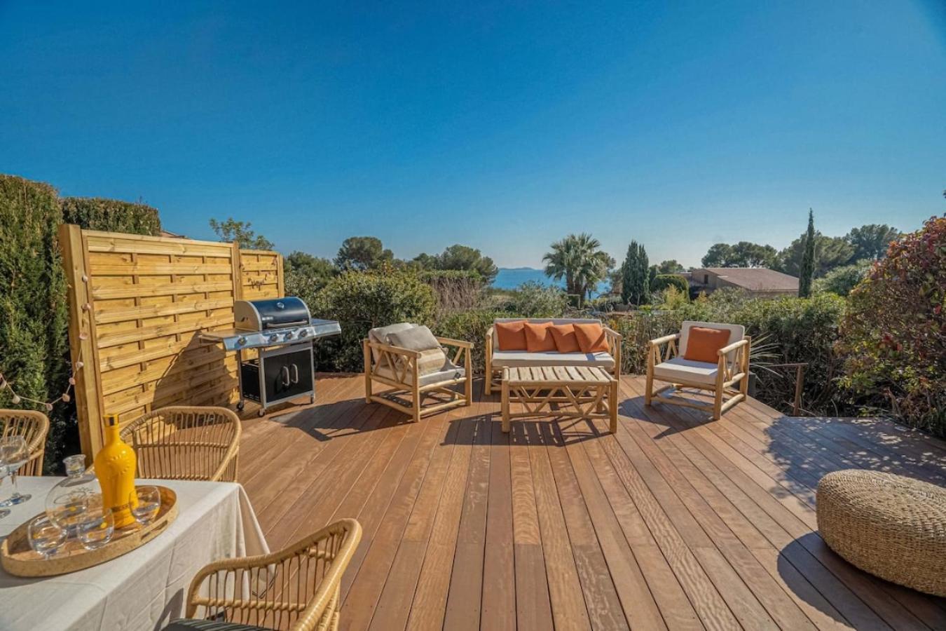 Logement Vue Mer Splendide - Situe A 50 Metres Du Bord De Mer Et 2 Minutes Des Plages - Bandolina Buitenkant foto