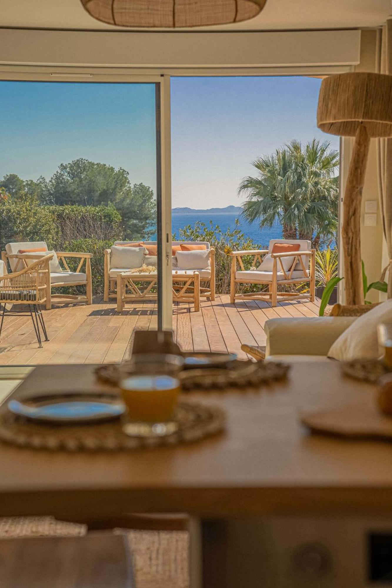 Logement Vue Mer Splendide - Situe A 50 Metres Du Bord De Mer Et 2 Minutes Des Plages - Bandolina Buitenkant foto